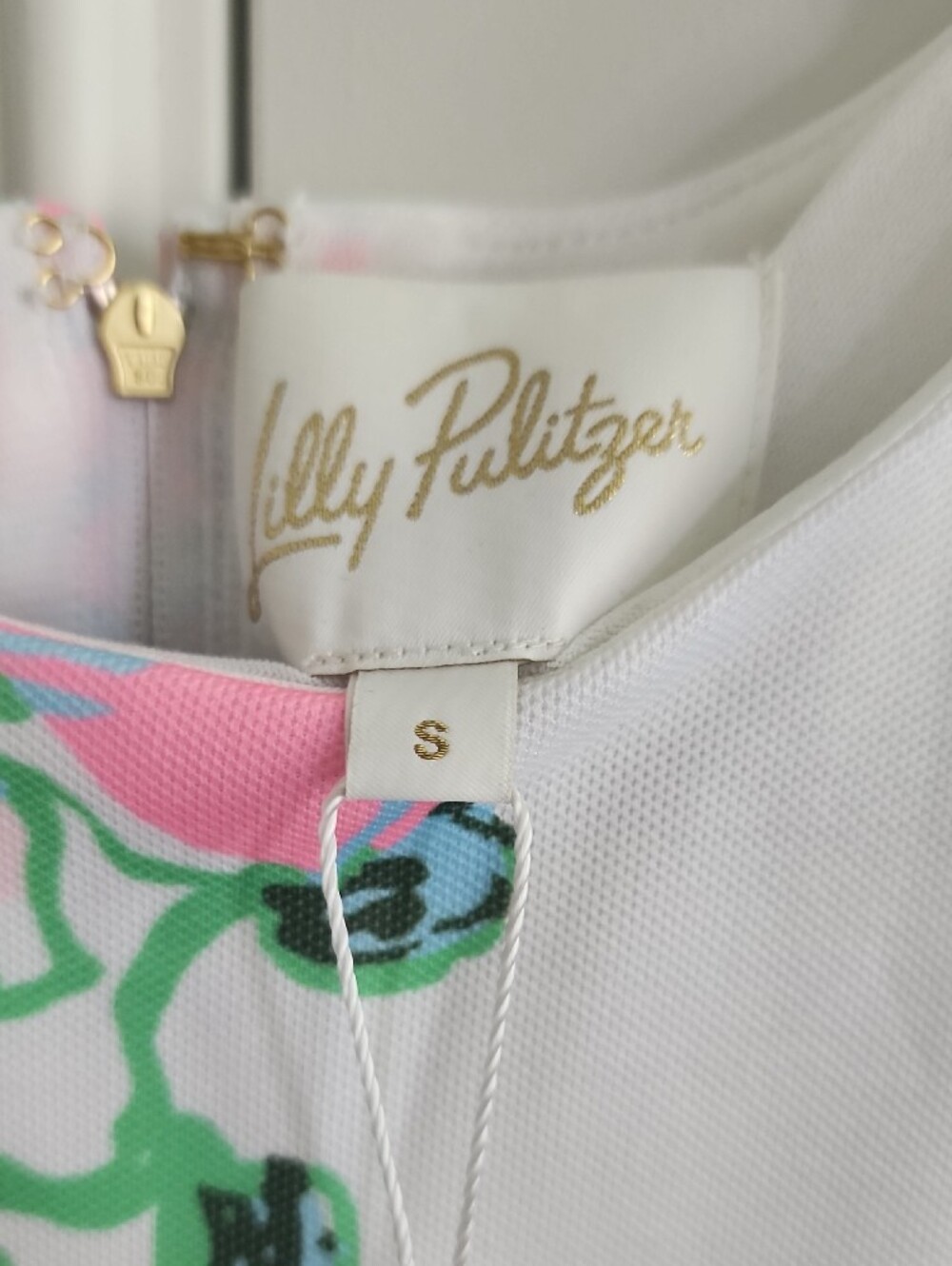NWT Lilly Pulitzer Melodie Maxi Small Multi Oversized Orchids On The Avenue - Picture 3 of 6